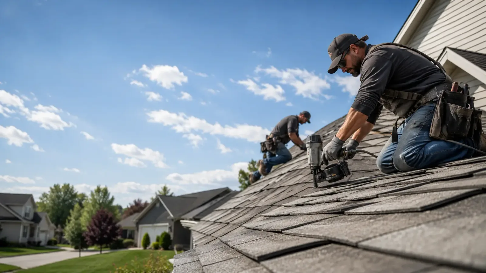 Storm Damage Roof Repair in Eakly, OK near me